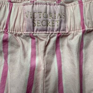 Victoria's Secret Pink Striped Pajama Pants
